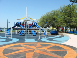 the playground at Lynn Creek Park